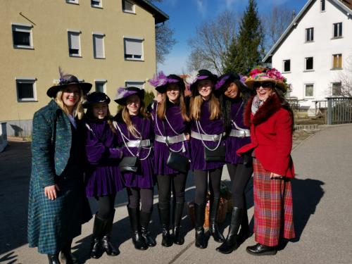 Gardemädle vorm Umzug